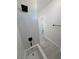 Modern bathroom featuring sleek black hardware and a stylish tiled shower at 2900 W Jaybird St, Pahrump, NV 89048