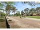 Scenic golf course view with mature trees, green grass, and a clear blue sky, offering a peaceful ambiance at 2935 Pinehurst Dr, Las Vegas, NV 89109
