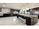 Spacious kitchen with a large island and breakfast bar, perfect for cooking and entertaining at 4576 Amazing View St, Las Vegas, NV 89129