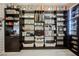 Large walk-in pantry with extensive shelving for storage of cookware, dishes, and dry goods at 4576 Amazing View St, Las Vegas, NV 89129