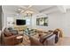Comfortable living room featuring modern decor and ample seating at 541 Green Sage Way, Las Vegas, NV 89138