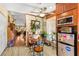 Charming breakfast nook adjacent to kitchen with natural light at 5612 Beach Mill Way, Las Vegas, NV 89130