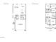 Floor plan displaying the layout of the first and second floor at 6172 Violet Fls # 42, North Las Vegas, NV 89081