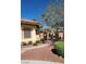 Charming home featuring a beautiful walkway leading to the gated courtyard at 7521 Prancing Pony Ct, Las Vegas, NV 89131