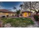 Charming home featuring a well-manicured lawn and landscaped garden at 7521 Prancing Pony Ct, Las Vegas, NV 89131