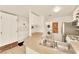 Well-organized pantry with ample storage, including built-in shelves and cabinets for efficient organization at 9926 Swimming Hole St, Las Vegas, NV 89183
