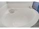 Large soaking tub featuring silver hardware and decorative accents at 10201 Los Padres Pl, Las Vegas, NV 89134