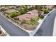 Lovely single-story home with low-maintenance landscaping, a tile roof, and a corner lot in a quiet residential area at 10201 Los Padres Pl, Las Vegas, NV 89134