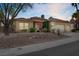 Beautiful single-story home featuring desert landscaping and a two-car garage at 10201 Los Padres Pl, Las Vegas, NV 89134
