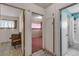 View through hallway showing access to bathroom and another room at 1317 Pyramid Dr, Las Vegas, NV 89108