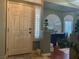 Inviting foyer with an office space providing a functional entry point at 1800 Quail Point Ct, Las Vegas, NV 89117