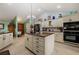 Modern kitchen with stainless steel appliances and spacious kitchen island at 1988 N Moapa Valley Blvd, Logandale, NV 89021