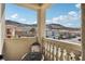 Balcony with views of mountains and the surrounding neighborhood at 234 Priority Point St, Henderson, NV 89012