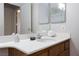 Bathroom featuring modern vanity with contemporary decor at 3939 Jontue St, Las Vegas, NV 89115