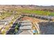 Golf course community aerial view with mountain views at 41 Strada Moscato, Henderson, NV 89011