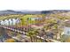 Beautiful community with lush landscaping, a lake, and scenic golf course views at 41 Strada Moscato, Henderson, NV 89011
