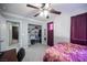 This bedroom has a closet and is brightly lit at 4440 Pacific Crest Ave, Las Vegas, NV 89115
