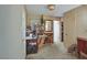 Hallway with a bookshelf and access to multiple rooms at 1041 E Saint Louis Ave, Las Vegas, NV 89104