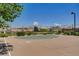 Outdoor basketball court with mountain views and desert landscaping at 1264 Olivia Pkwy, Henderson, NV 89011