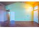 Spacious living room features hardwood floors and lots of natural light at 1309 Misty View Ct, North Las Vegas, NV 89031
