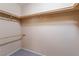 Walk-in closet with shelving, providing ample storage space at 1335 Heather Oaks Way, North Las Vegas, NV 89031