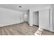 Spacious bedroom with ample closet space, natural light, and laminate flooring at 2204 Monterey Ave, Las Vegas, NV 89104