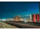 Stunning panoramic skyline view of Las Vegas at night showcasing hotels, resorts, and attractions at 2747 Paradise Rd # 2606, Las Vegas, NV 89109
