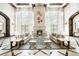 Opulent lobby featuring high ceilings, elegant furnishings, and marble flooring at 2747 Paradise Rd # 2606, Las Vegas, NV 89109