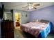 Comfortable bedroom with generous closet space and access to an ensuite bathroom at 2905 Gentilly Ln, Las Vegas, NV 89108