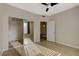 Bedroom boasts a walk-in closet and neutral walls/flooring at 4400 S Jones Blvd # 2103, Las Vegas, NV 89103