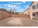 Spacious backyard with potential for landscaping and outdoor living at 7013 Pacific Coast St, Las Vegas, NV 89148