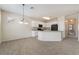 Modern kitchen featuring white cabinetry and black appliances at 7013 Pacific Coast St, Las Vegas, NV 89148