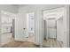 Interior view showcasing the bathroom and kitchen. Modern and well-lit design at 724 N 9Th St, Las Vegas, NV 89101