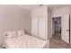 Comfortable bedroom with sliding door closet at 7628 Picnic St, Las Vegas, NV 89131
