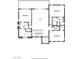 Upstairs floor plan showing the layout of the bedrooms, bathrooms and loft area at 8 Rue Du Ville Way, Henderson, NV 89011