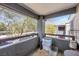 Cozy patio with views offers a relaxing outdoor space for residents at 8600 W Charleston Blvd # 2078, Las Vegas, NV 89117