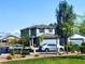 Charming two-story home with landscaped yard and a two-car garage at 8694 Glen Echo Ave, Las Vegas, NV 89148
