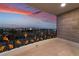 Balcony with decorative iron railing, tile floor and a Las Vegas Strip View at 9101 Alta Dr # 207, Las Vegas, NV 89145