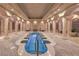 Unique indoor spa featuring a soaking pool and architectural columns at 9101 Alta Dr # 207, Las Vegas, NV 89145