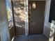 This outdoor patio features two doors for easy access to the home's interior at 9470 Peace Way # 233, Las Vegas, NV 89147
