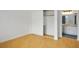 Bedroom with closet and bathroom entrance at 10513 Shanna Trellis Ave, Las Vegas, NV 89144