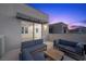 Large outdoor patio with comfortable seating, perfect for entertaining or relaxing at 11325 Gravitation Dr, Las Vegas, NV 89135