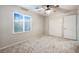 This bedroom is bright and airy with closet space at 11334 Colinward Ave, Las Vegas, NV 89135