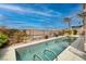 Inviting backyard pool with mature landscaping and desert views perfect for outdoor relaxation and enjoyment at 1342 Calle Calma, Henderson, NV 89012