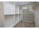 A spacious walk-in closet provides shelf and hanging storage at 1342 Calle Calma, Henderson, NV 89012