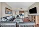 Inviting living room featuring modern decor, entertainment center, and comfortable seating at 200 W Sahara Ave # 2404, Las Vegas, NV 89102