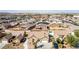 Aerial shot highlighting the home's location within a well-planned residential community at 209 Eucalyptus Ln, Mesquite, NV 89027