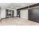Spacious bedroom featuring a ceiling fan, custom built-in shelving and plenty of natural light at 209 Eucalyptus Ln, Mesquite, NV 89027