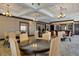 Elegant lounge area with round tables and comfortable seating at 2405 W Serene Ave # 236, Las Vegas, NV 89123