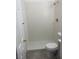 Bathroom features tiled shower with glass door and modern fixtures at 2435 Paddock Ln, Las Vegas, NV 89156